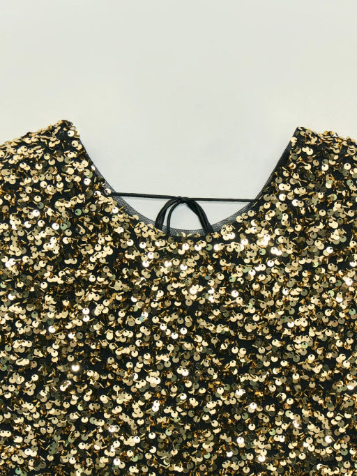 Платье мини из пайеток / Zarina