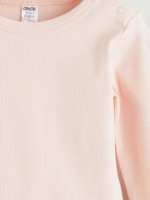 Bisiklet Yaka K?z Bebek ??t??tl? Body