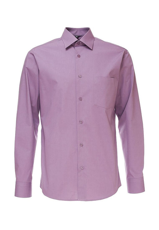 Сорочка мужская длинный рукав GREG 730/319/PUR/Z  фото 4