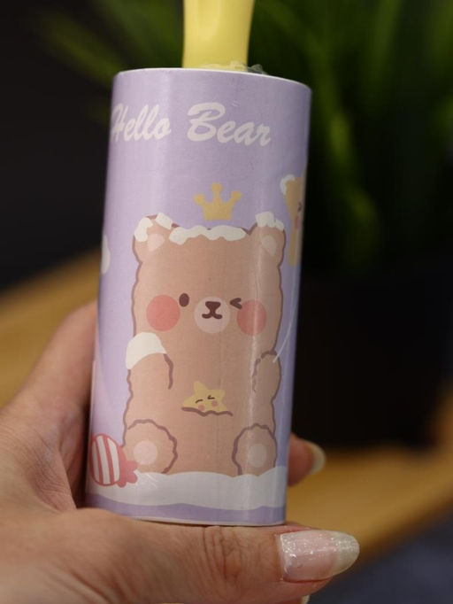 Ролик для чистки одежды "Little Snow Bear", 10 см*60 листов