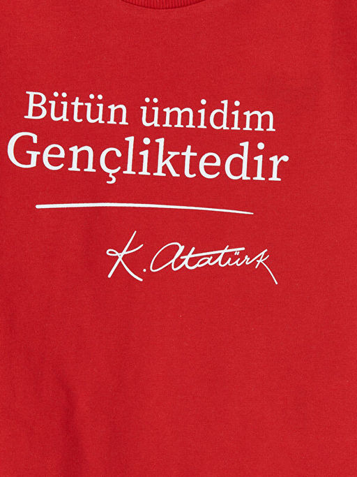 Atat?rk Bask?l? Erkek ?ocuk Ti??rt