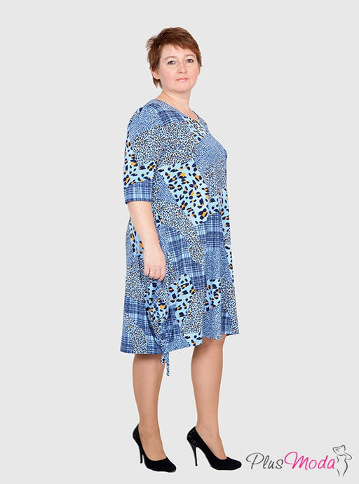 Платье Модель №25 размеры 52-68 - Plusmoda фото 3