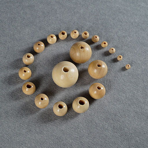 Бусина Zlatka дерево HBWS-26 30 мм 10 х 10 шт св. дерево  фото 3