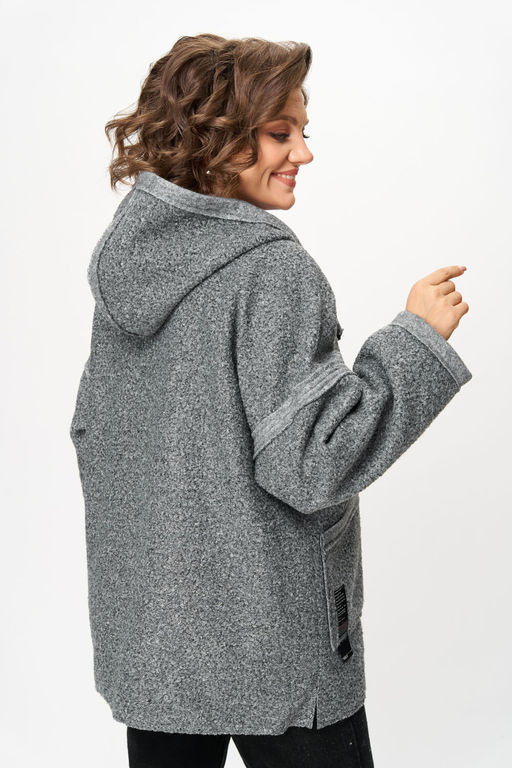 Пальто Michel Chic 360/1 графит - Таиер фото 6