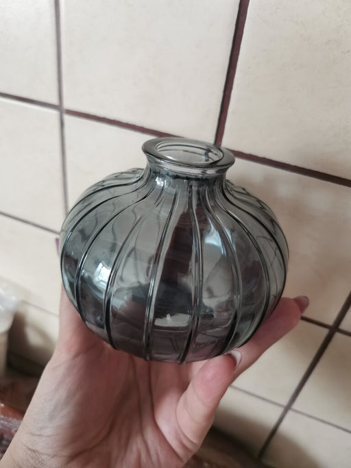 Ваза стекло, настольная, 10х4 см, Шар, Y6-6369, в ассортименте (426369) /DANIKS/  фото 4