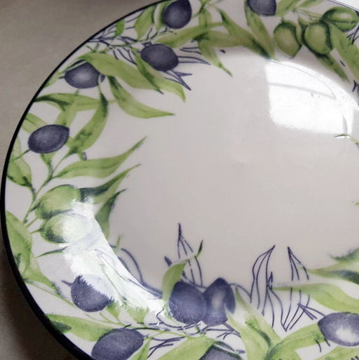 Тарелка десертная Оливки 20 см /МФК/  фото 10