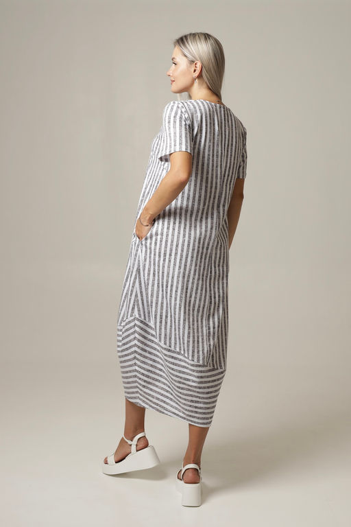 Платье женское П-168 (кулирка) Хаки - Elenatex фото 12