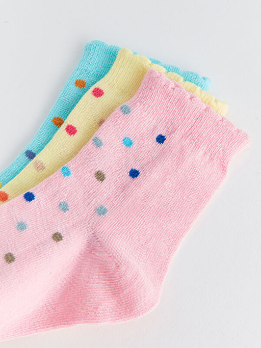 K?z Bebek Soket ?orap 3l? Paket - Waikiki фото 3