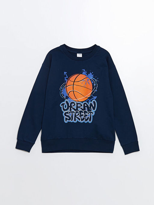 Bisiklet Yaka Erkek ?ocuk Pijama Tak?m?