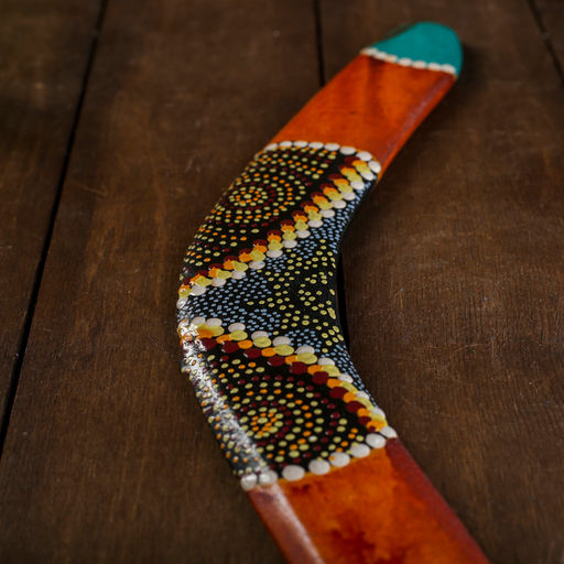 Сувенир Бумеранг, чёрный с узором, 41?13?1 см, МИКС - Simaland фото 2