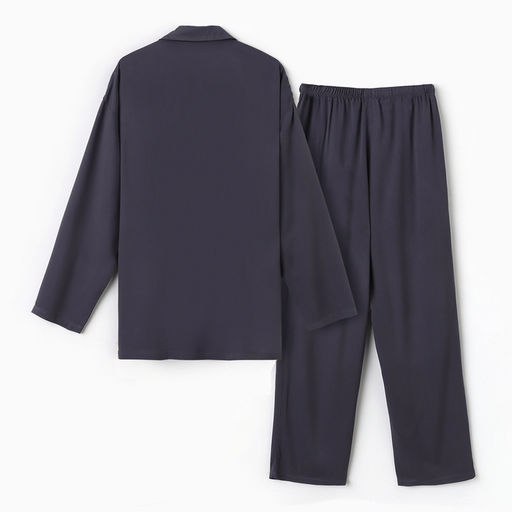 Костюм женский (рубашка, брюки) MINAKU: Casual Collection, размер 46, цвет графит