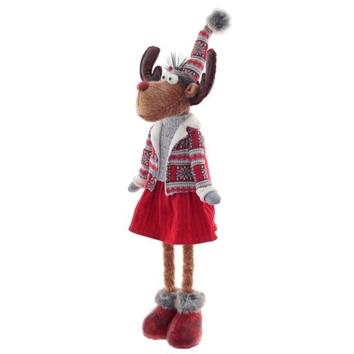 Игрушка набивная "Олень", L29 W17 H101/72 см, 2в.