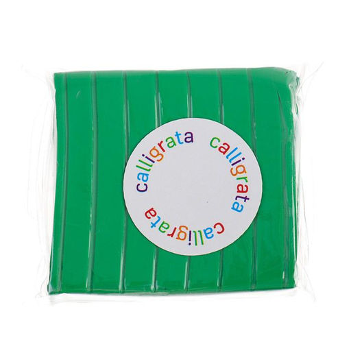 Полимерная глина Calligrata, 50 г, зелёная