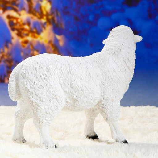 Садовая фигура из полистоуна «Овечка», 33 см