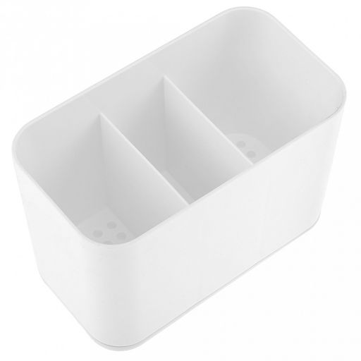 Сушилка для столовых приборов пластмассовая "Смарт" 15,7х8,7х11,1см, белый (Россия)