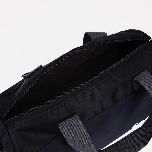 Сумка спортивная на молнии, длинный ремень, цвет чёрный/синий - Simaland фото 4