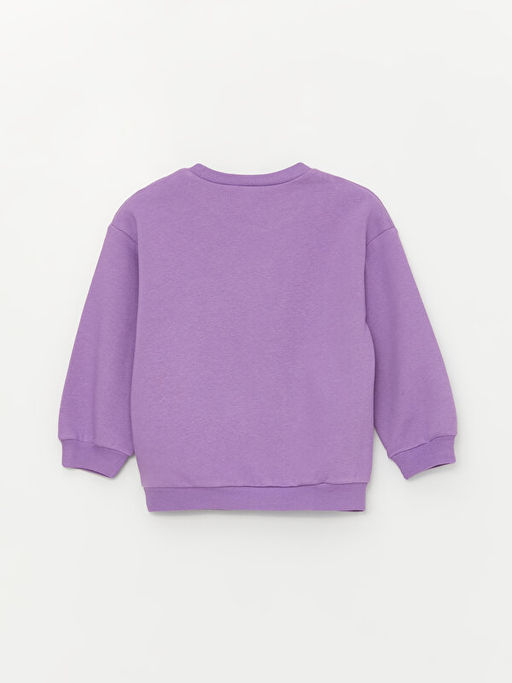 Bisiklet Yaka Niloya Bask?l? K?z Bebek Sweatshirt - Waikiki фото 2