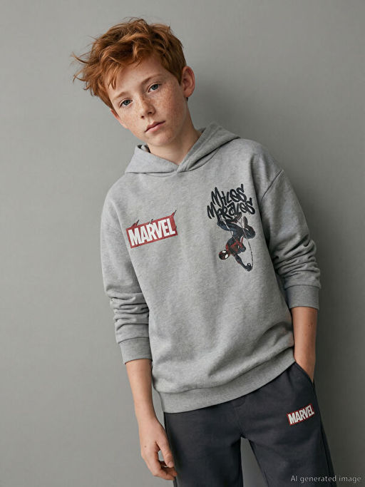 Spider-Man Bask?l? Erkek ?ocuk E?ofman Tak?m?