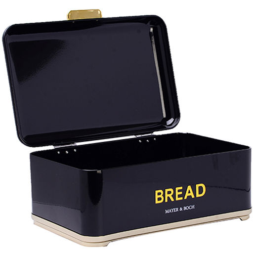 40558 Хлебница с крышкой 35х23,5х12,5см металл MB (х4) - Mayer&boch фото 3