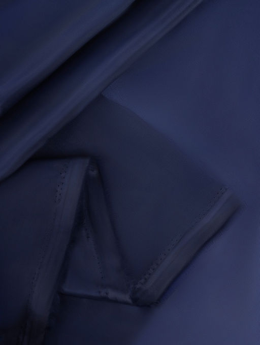 Цена за 200 шт. Подкладочная ткань таффета, 190Т, ширина 150 см, 200 м, полиэстер, тёмно-синяя