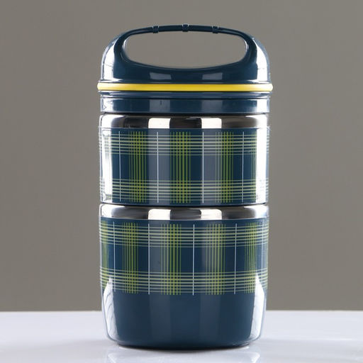 Ланч-бокс Клеточка, 1.08 л, сохраняет тепло 4 ч, 11.5 х 21 см