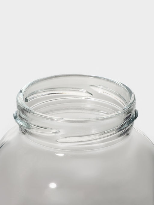 Банка для сыпучих Renga Strawberry, 210 мл, с крышкой и ложкой, стекло