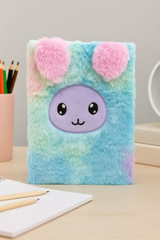 Блокнот плюшевый Rainbow Koala (21,5*14,5 см)