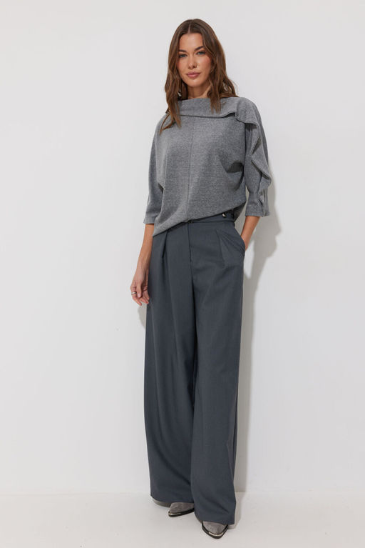 Джемпер LYUSHe 4265 серый  фото 7