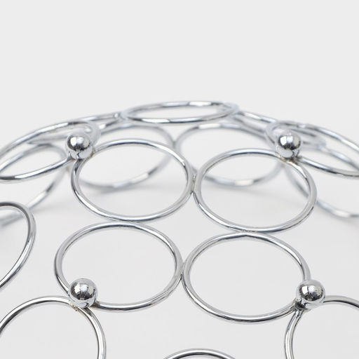 Фруктовница Доляна Ринго, 23?23?9.5 см, хромированная