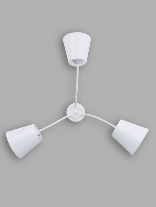 Светильник потолочный 10119/3, 3хE27, 60 Вт, белый