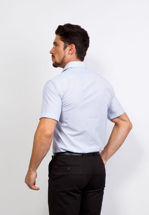 Сорочка мужская короткий рукав GREG Gb121/309/347/Z  фото 9