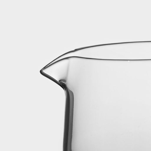 Кувшин для воды Magistro «Богема», 1 л, 9×23 см, стекло, с металлической крышкой, прозрачный, серебристый