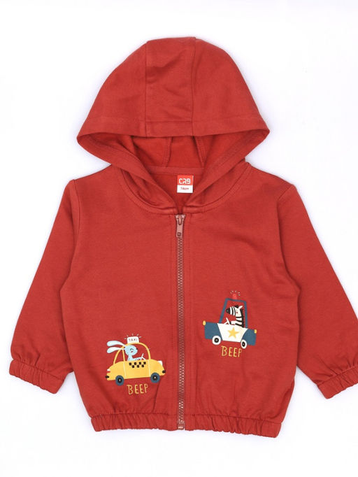 CRB wear / CSBB 64048-32-436 Толстовка для мальчика,терракотовый/Ex.Cherubino