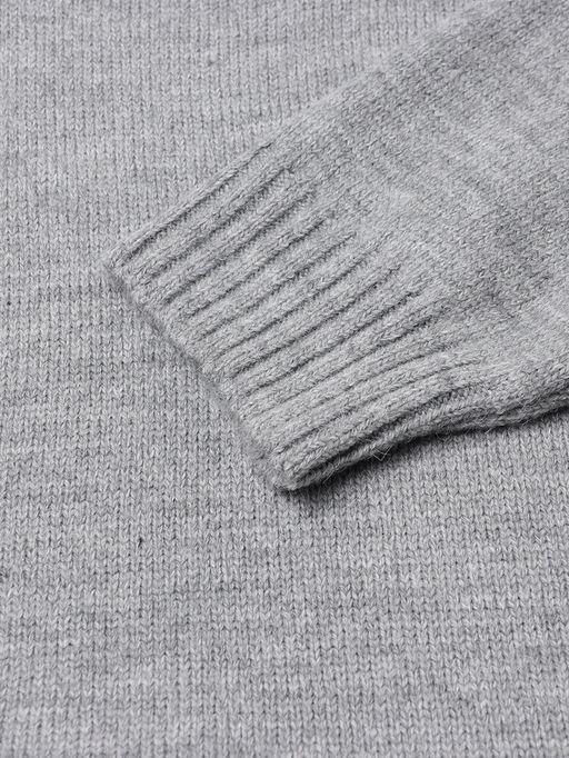 Джемпер женский MINAKU: Knitwear collection, светло-серый, размер 46-48  фото 21