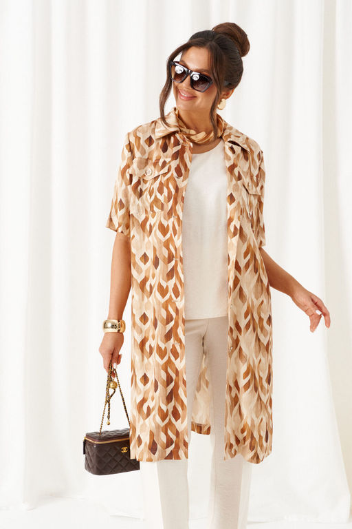 Костюм Beautiful Free 6455 молочно-песочный