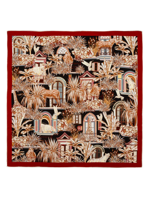 Платок жен. шелк 90х90 B03-8425-08