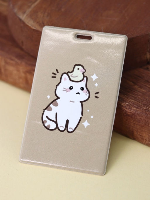 Держатель для карт Аниме Cat duck (6,5 х 10,4 см)