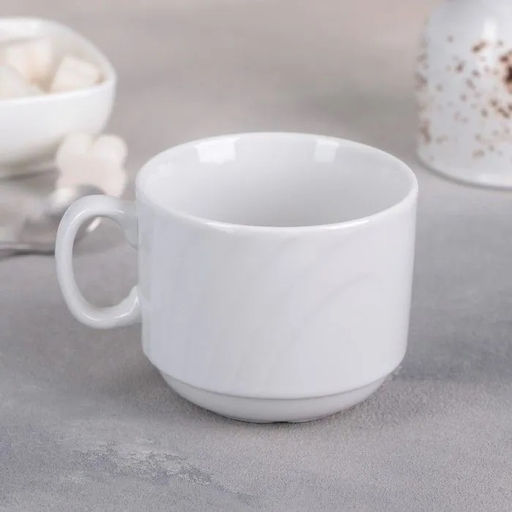 Ф_Чашка чайная 220 см3 ф.426 Голубка (евро) "белье" арт. ДБ8С1096Ф34 /ДОБРУШЕВСКИЙ