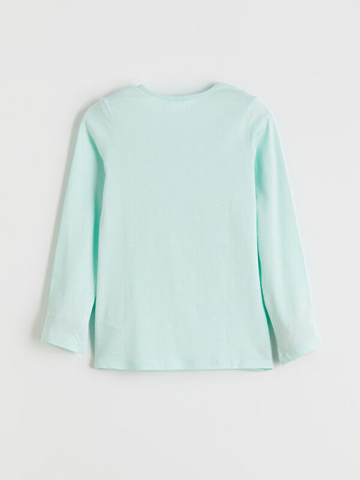 Bisiklet Yaka Y?lba?? Temal? K?z ?ocuk Pijama ?st