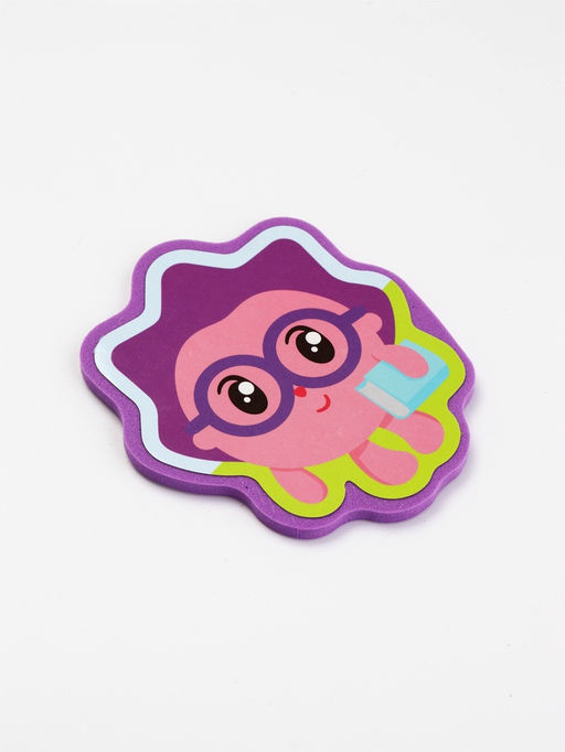 Книжка с мягкими пазлами EVA «Любимые герои. Малышарики», 12 стр.