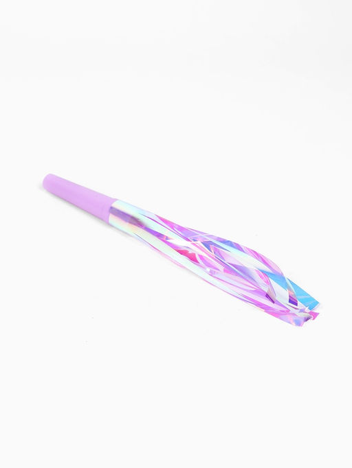 Цена за 3 шт. Карнавальный язычок "Твой день" сиреневый, набор 5 штук + 1 в подарок