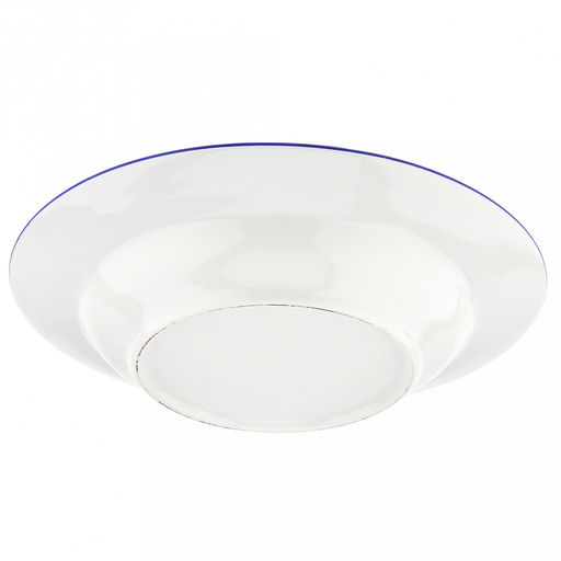 Тарелка глубокая фарфоровая Озеро д240мм, 500мл, h45мм, гладкий край, отводка краской (Россия) - Домашняя мода фото 3