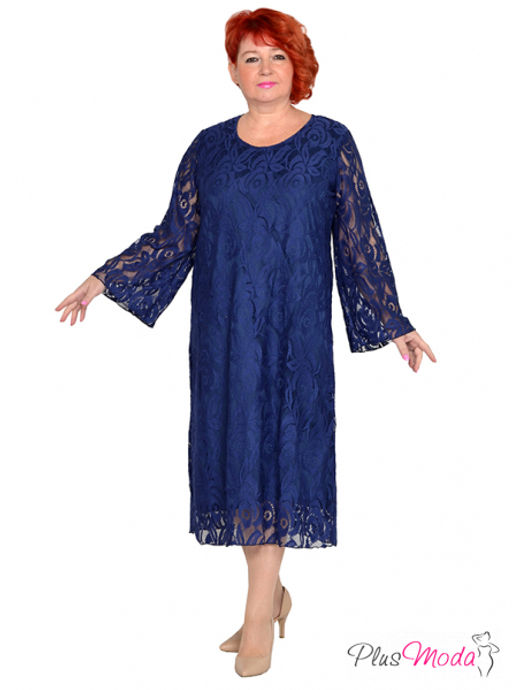 Платье Модель №1822 размеры 44-84 - Plusmoda фото 9