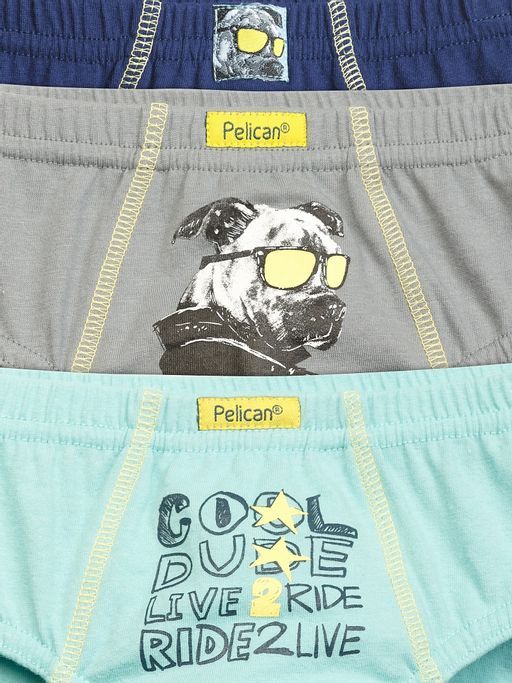 BULB3222(3шт. в упаковке) трусы для мальчиков - Pelican фото 2