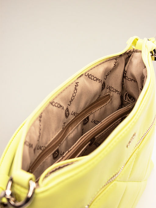 LACCOMA сумка Майя-Ф826-фисташковый эко кожа хлопок