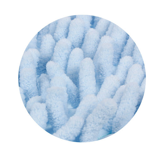 Насадка для швабры, основа полиэстер, букли микрофибра, эконом, 40x10см, NP-1911, 444-272