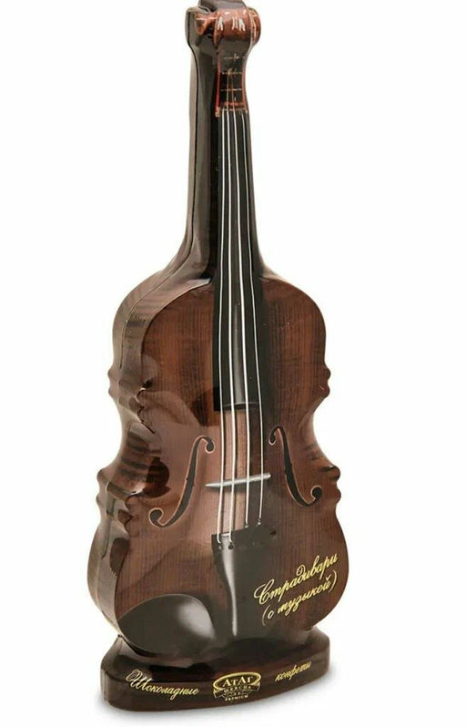 Скрипка/Страдивари (с музыкой)молочный шоколад с фундуком 140гр./АТАГ/ фото 3