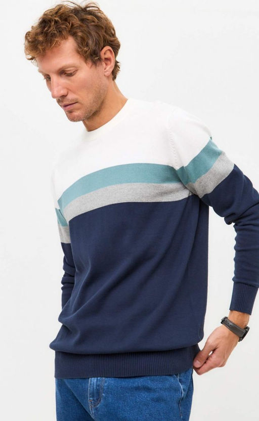 Джемпер F421-1551 d.blue - Fine joyce фото 7