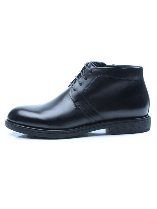 01-H9057-B17-SW3 BLACK Ботинки демисезонные мужские (натуральная кожа) - Фабричный китай фото 6