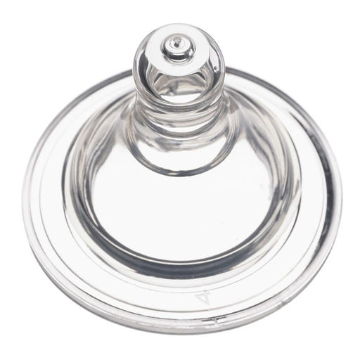 Соска на бутылочку M&B «Baby 1», антиколиковая, широкое горло Ø50 мм., от 3 мес., средний поток, 2 шт.